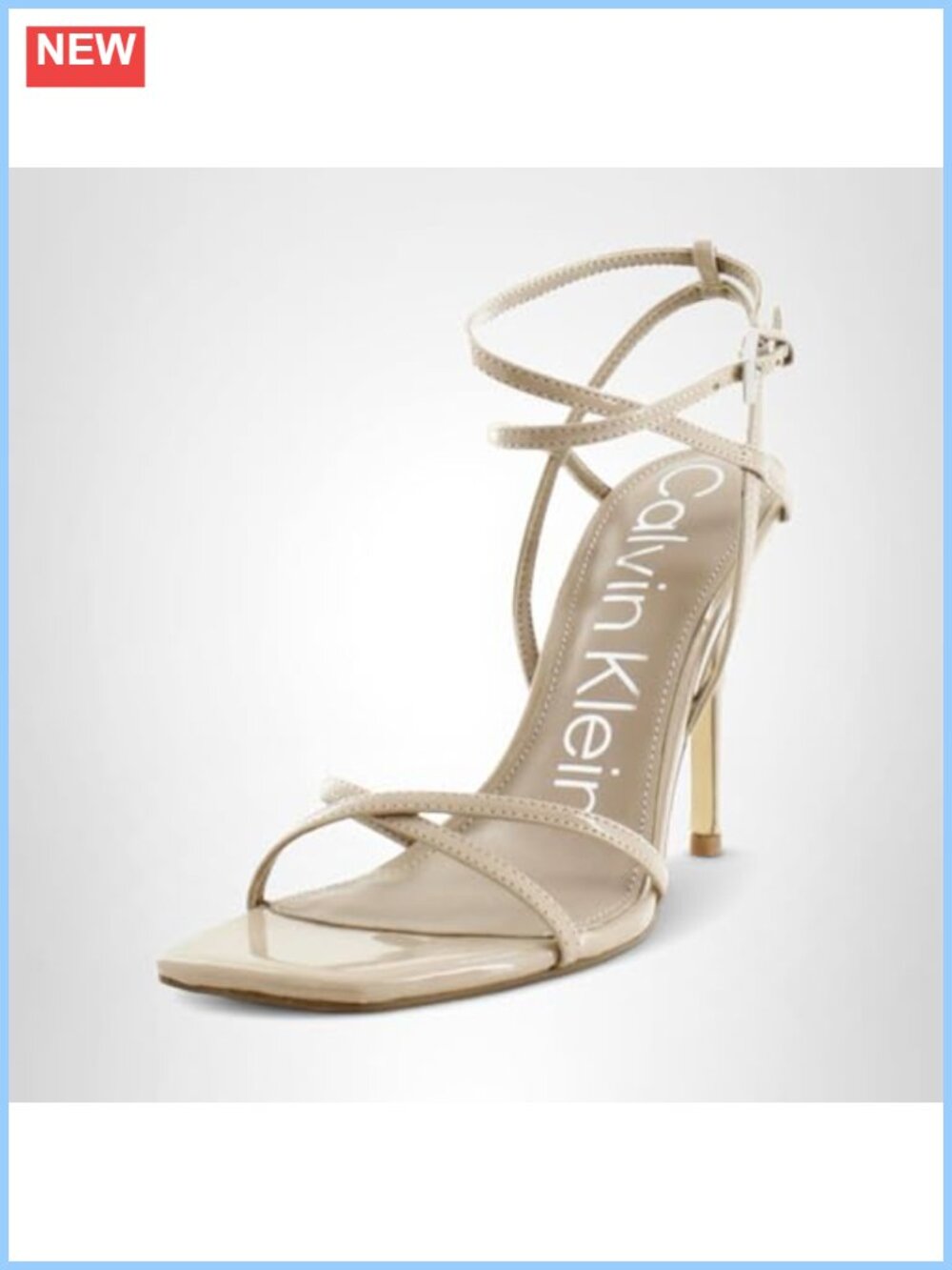 Heeled Sandals Women's Stiletto Heels Square Toe